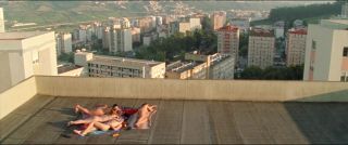Gay Public Nude scene with actresses Crista Alfaiate naked, Joana de Verona naked and othe sexy girls - Arabian Nights (2015) Rico - 1