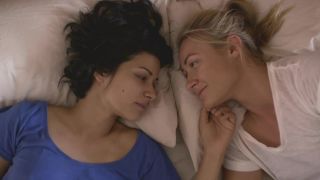 LushStories Lesbian celebs scene | Mandahla Rose, Julia Billington nude - All About E (2015) Made - 1