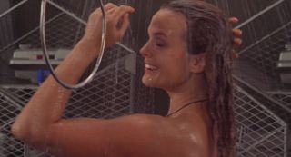 Manhunt Sex Scene Dina Meyer nude – Starship Troopers (1997) Big - 1