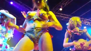 Piss Naked On Stage Video Japanese Girls Sezy Dance Show on the Stage Stretching - 1