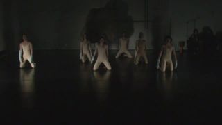 Concha Naked on Stage Performance - Martha Graham in Palais Kabelwerk Vienna - 2014 Indonesia - 1