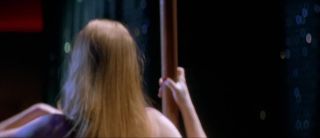 French Porn Jessica Chastain moves around pole and pulls dress down showing boobies in Jolene (2008) Stretching - 1