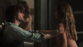 Blowjob Nude moment from feature film where hot actress Olivia Wilde exposes her skinny body Mom - 1