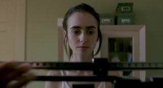 Dicksucking Lily Collins nude - To The Bone (2017) FreeOnes - 1