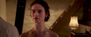 XLXX Lily James nude - The Exception (2016) Perfect Teen - 1