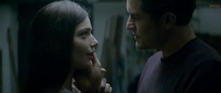 No Condom Janet Montgomery nude - Sex scene from movie Roman (2017) Solo Female - 1