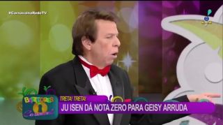 Royal-Cash Anus in Brazilian TV show Big Asian Tits - 1