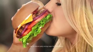 Rough Porn Banned Uncensored Carl's Jr Charlotte McKinney All Natural Wife - 1